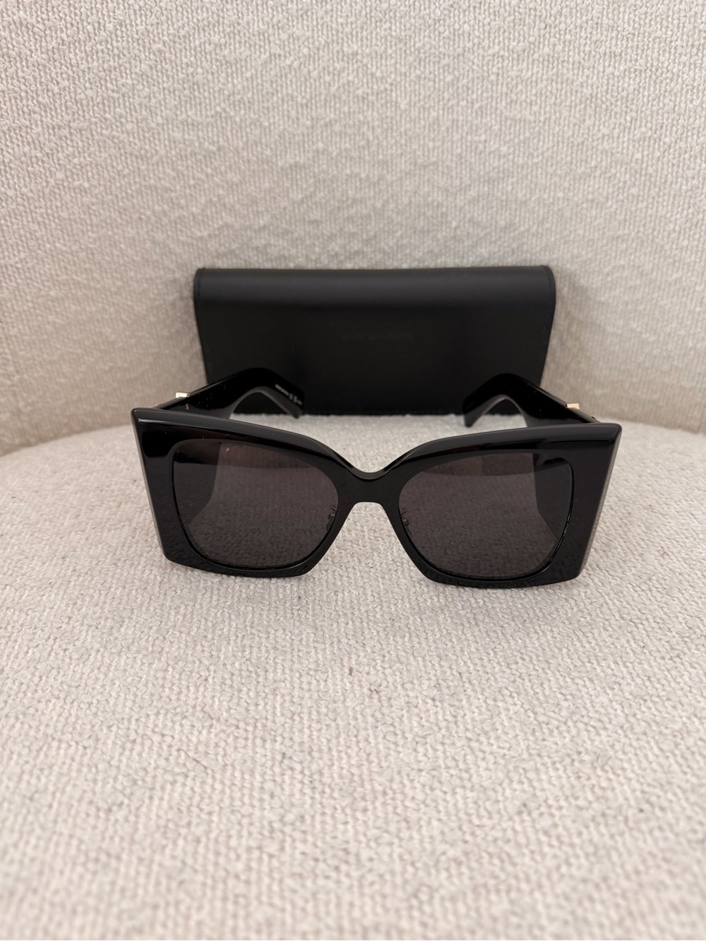 Black Oversized Square Sunglasses - Women Accessories
